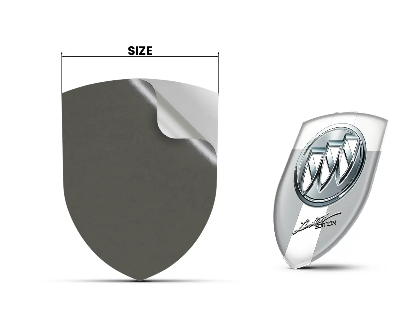 Buick 3D Autosticker Universal Hochwertig Professionell